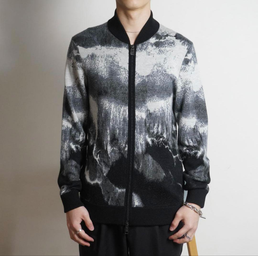 ARMANI EXCHANGE ダブルジップ ニット ブルゾン /DW507