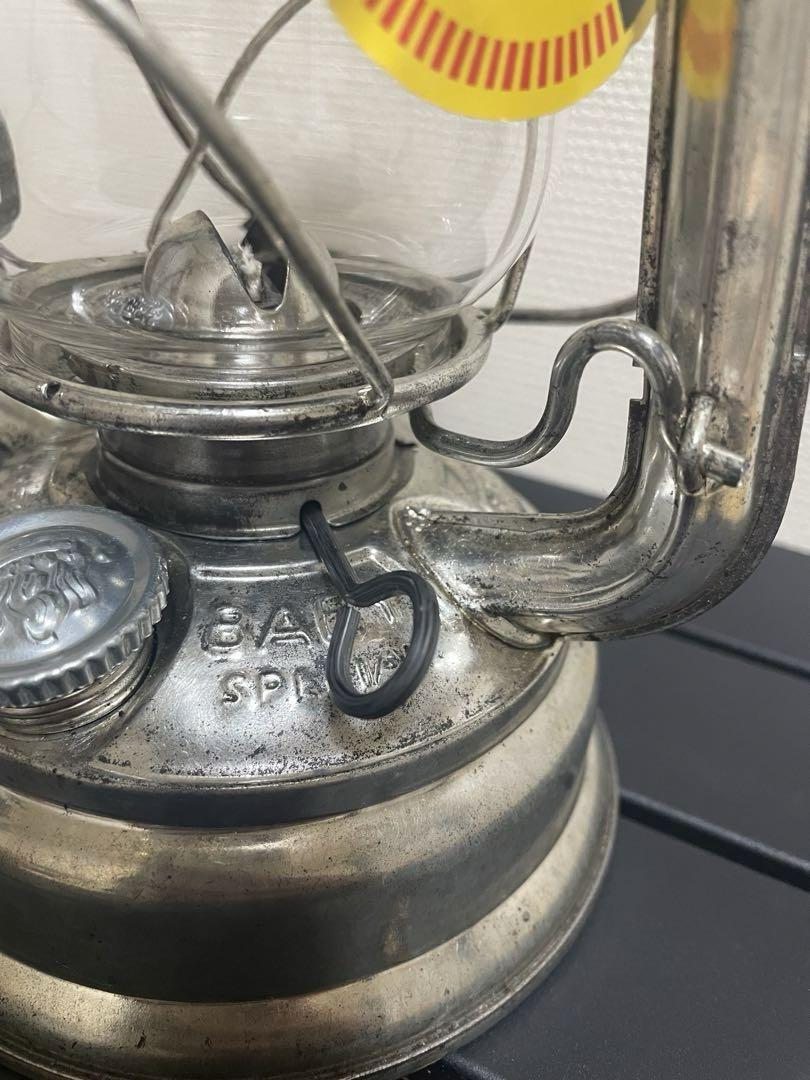 中古品　FEUER HAND オイルランタン276 錫メッキ