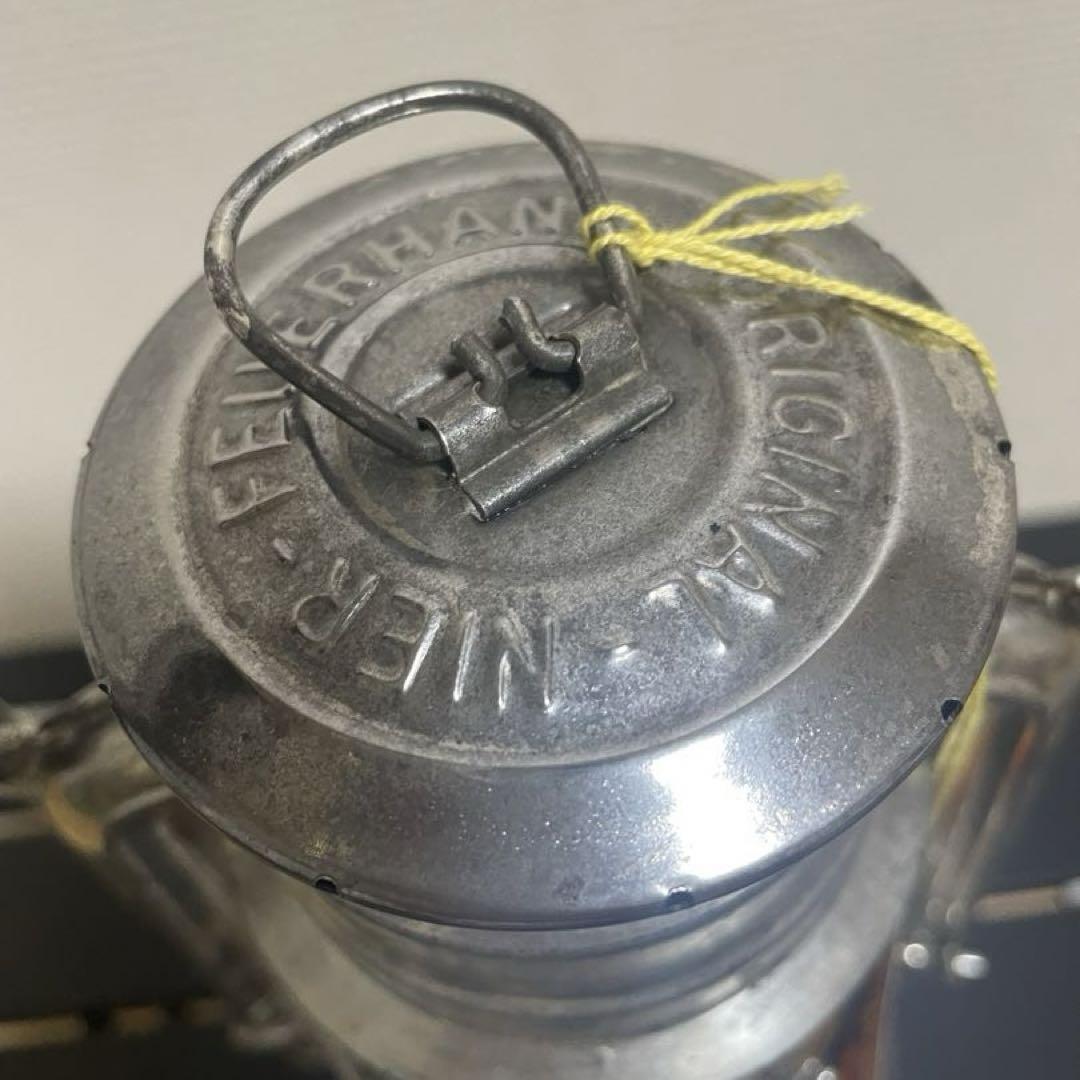 中古品　FEUER HAND オイルランタン276 錫メッキ