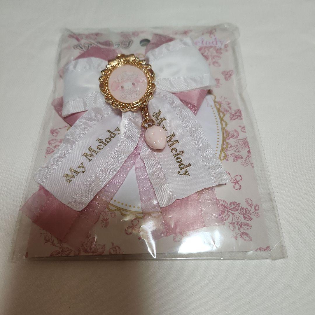 サンリオ マイメロディ 白いちごのティータイム ヘアクリップ