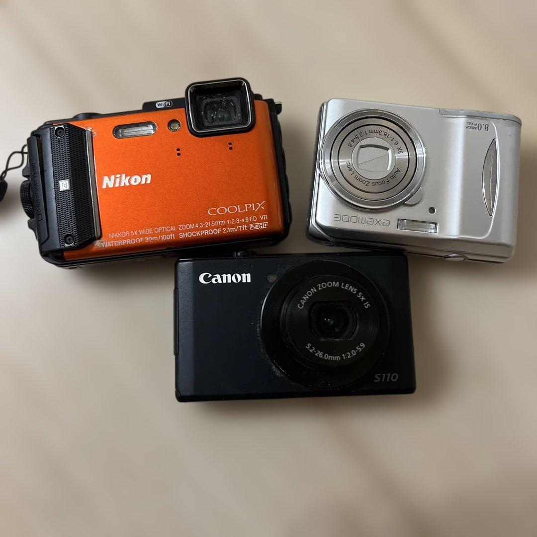 Nikon COOLPIX & Canon PowerShot S110 セット