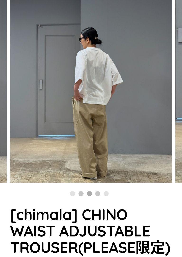 【安心発送】 アジャスター チノパン チマラ chimala PLEASE限定 メルカリ - 新品 パンツ