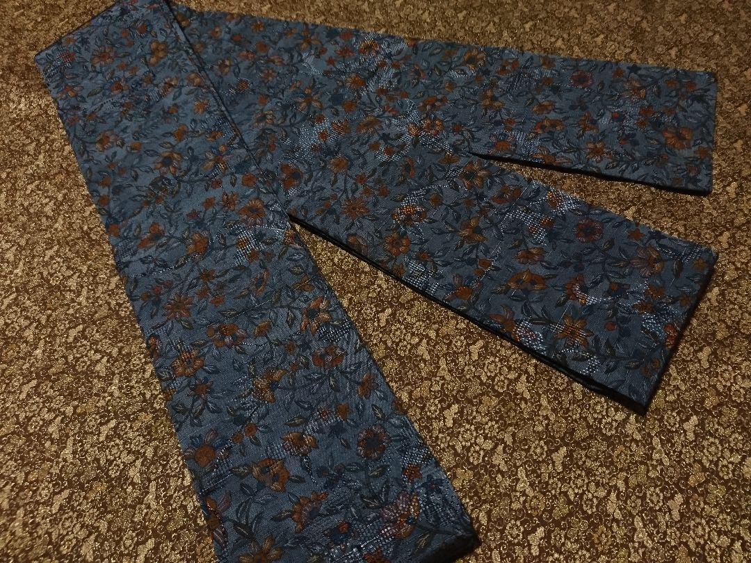 創作帯☆角帯☆ 更紗柄(地模様) 巾約11cm - メルカリ 創作帯☆角帯☆ 更紗柄(地模様) 巾約11cm - メルカリ