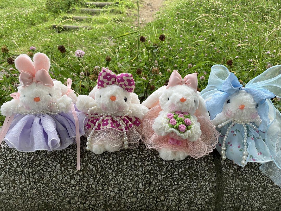うさぎのぬいぐるみ4体セットぬいぐるみ