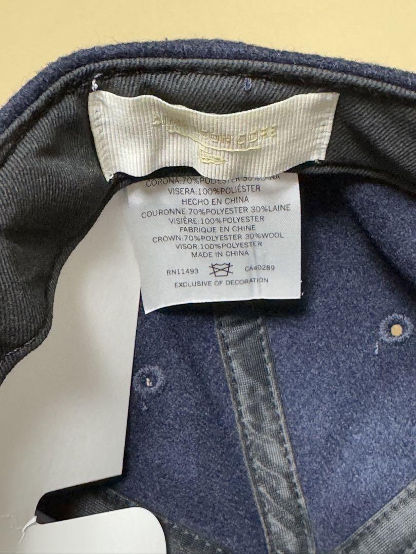 【美品】 ALD/New Era Melton Wool Yankees Hat