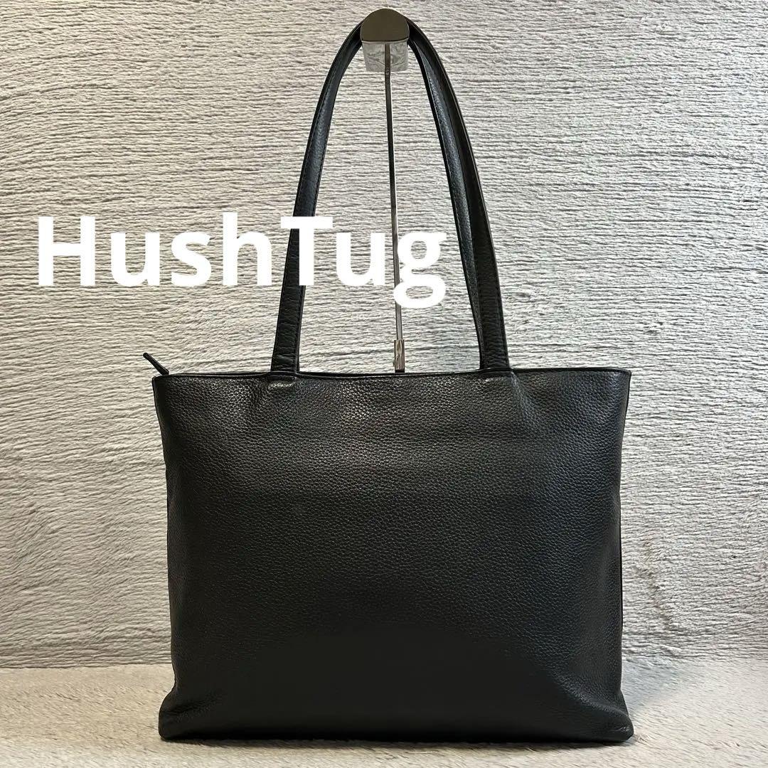 独特な 【送料無料】 HushTug ハッシュタグ メンズ ビジネスレザートートバッグ バッグ