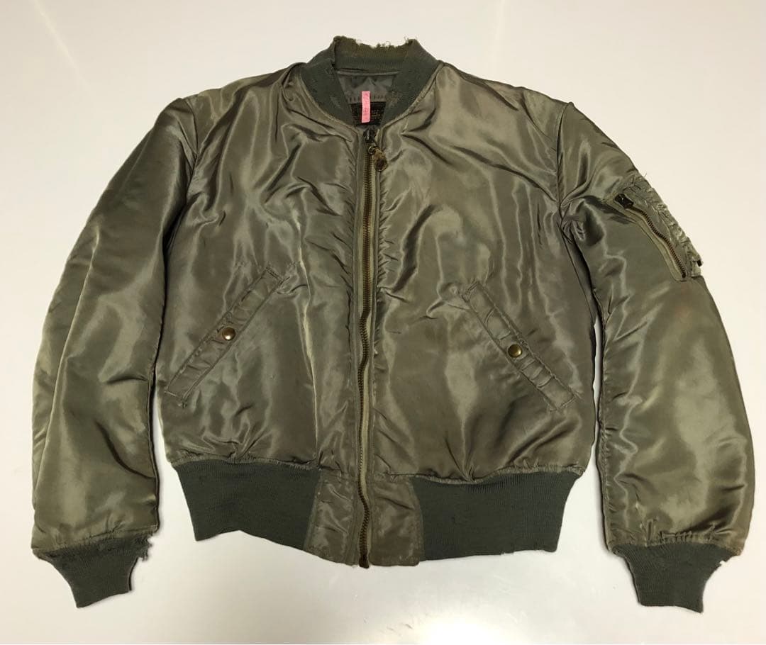 米軍実物MA-1 フライトジャケット アルバートターナー社製造 50’s 希少