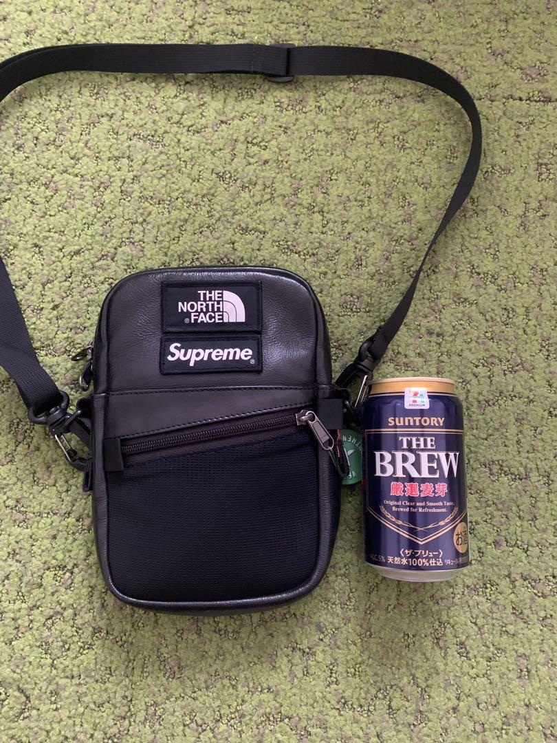 supreme × north face レザー バッグ