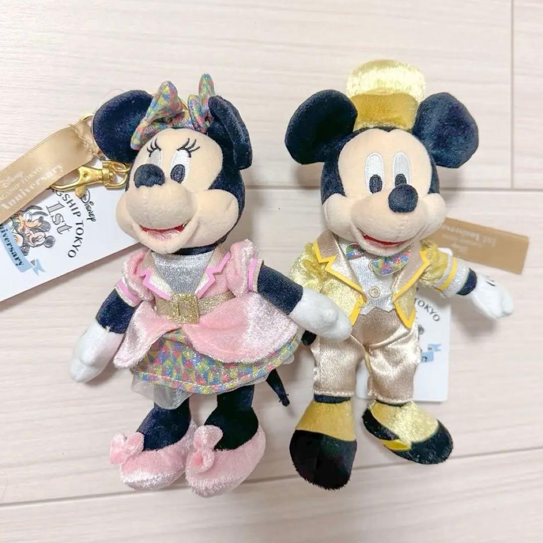 ディズニーフラッグシップ東京 1周年　プラッシュキーチェーン