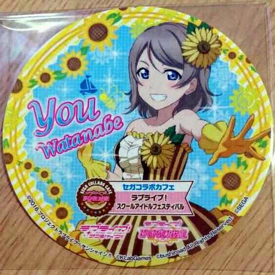渡辺曜 コースター Aqours 渡辺曜 コースター - メルカリ