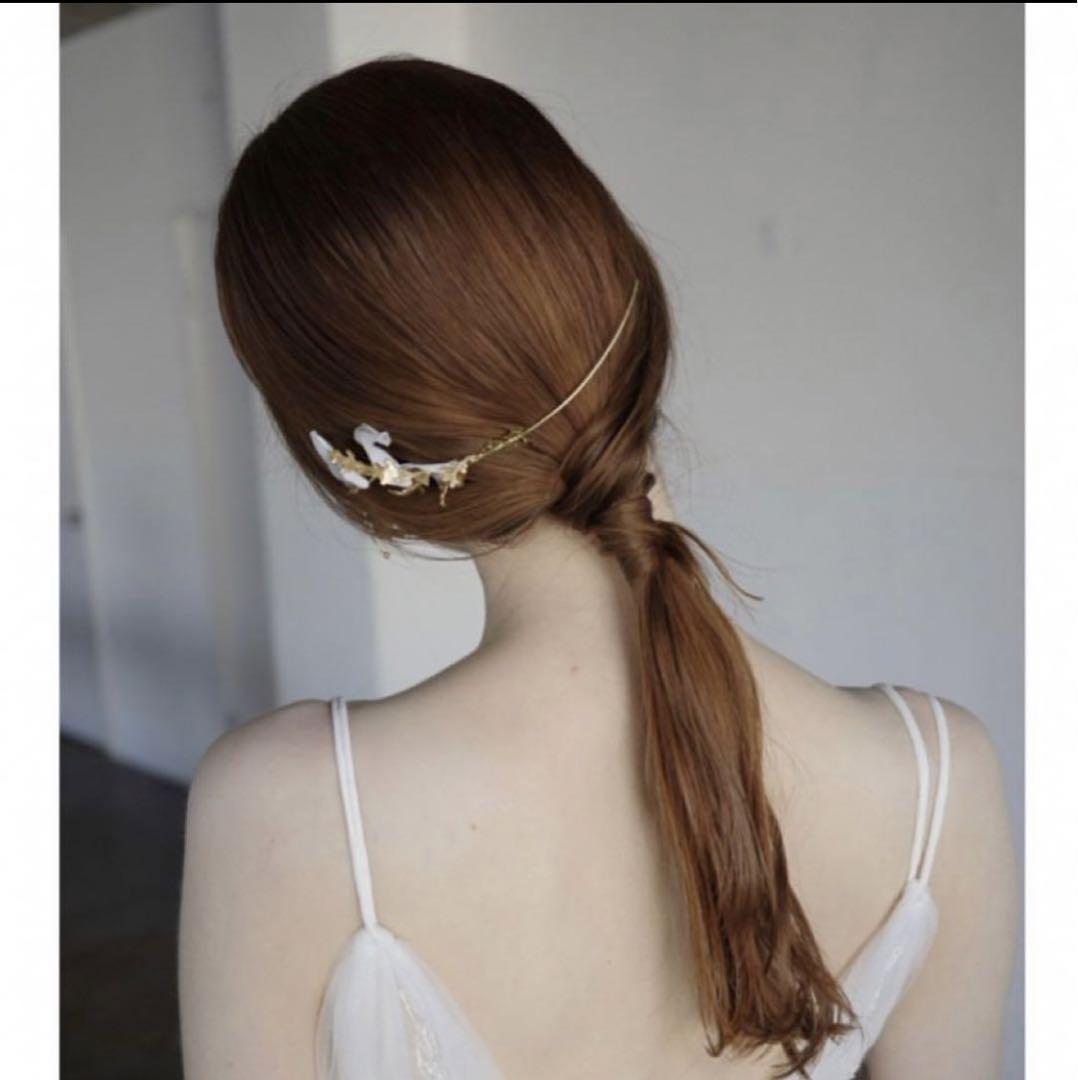 flua フルア 2way flower haired ブライダルアクセサリー