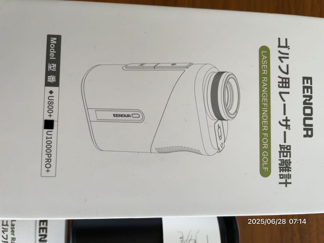 EENOUR U1000 PRO+ ゴルフ用距離計 ブラック