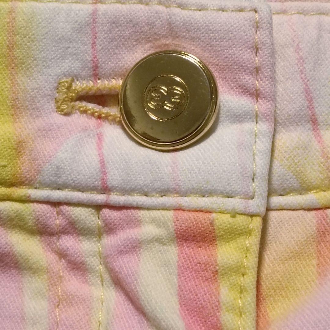 a1490】ESCADA エスカーダ 美品 フラワー プリント パンツ 36