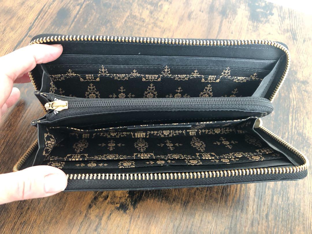 美品】ANNA SUI 長財布 ハローキティコラボ 日本上陸20周年記念