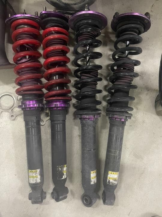 18クラウン 車高調 Rush MAQSバネ GRS18 マークX クラウン 楽天市場