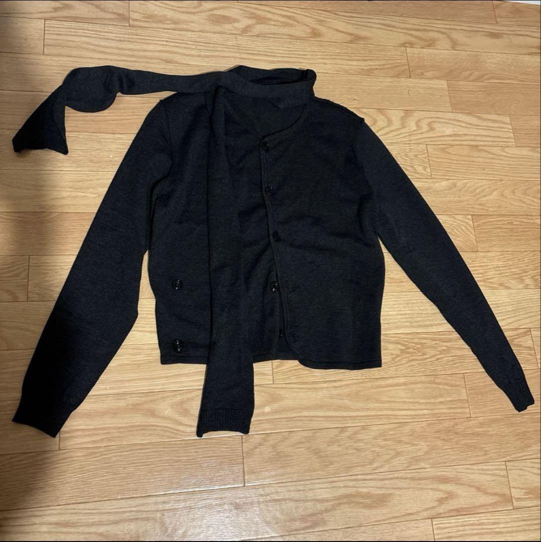 lemaire twisted scarf cardigan
