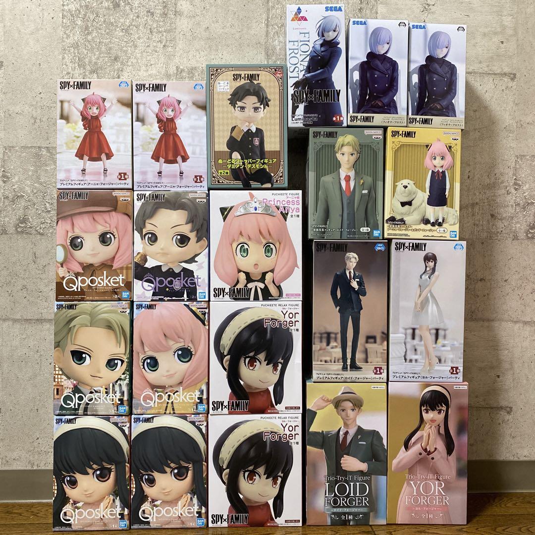 SPY×FAMILY フィギュア まとめ売り 21体セット スパイファミリー