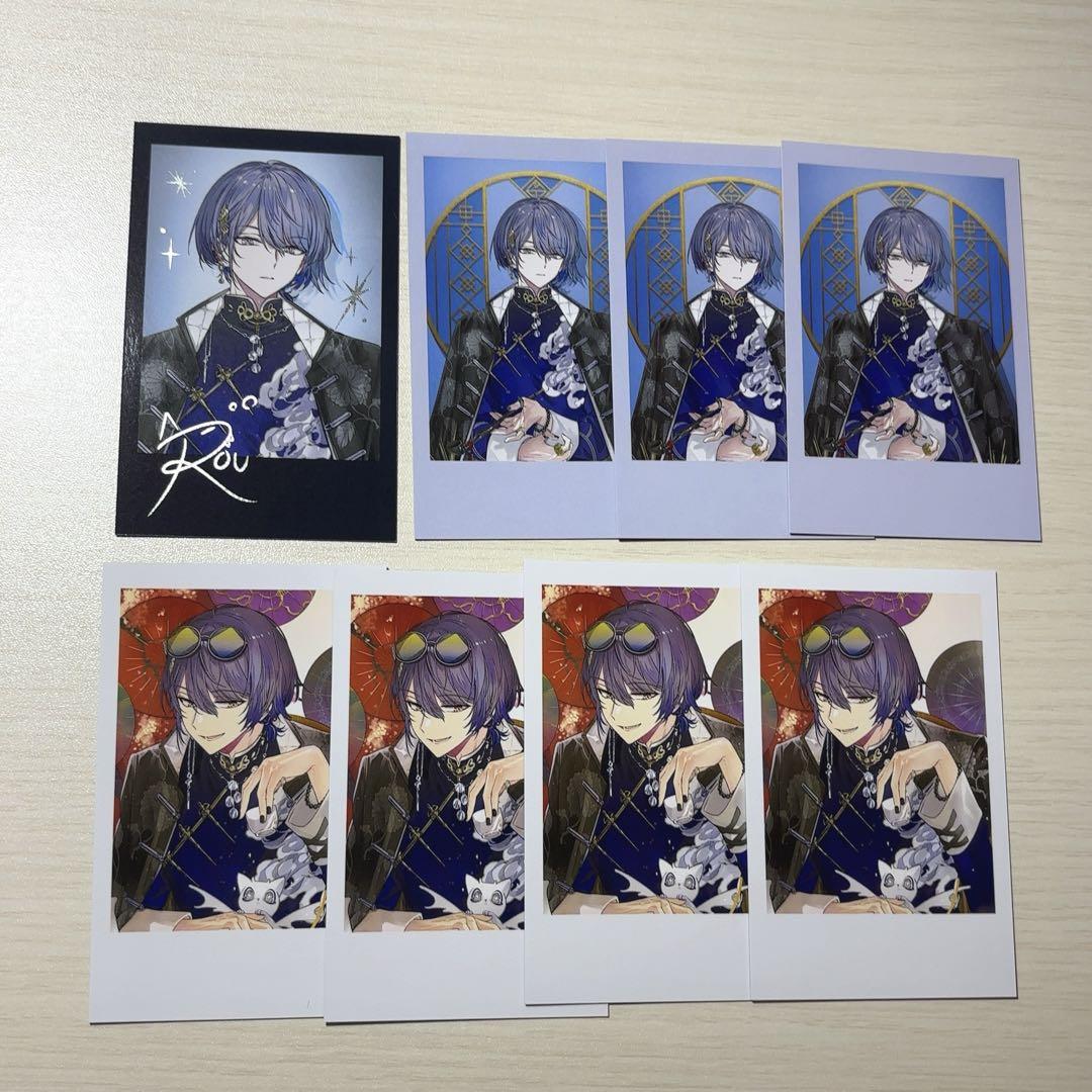 にじさんじ Dytica 小柳ロウ チェキ風カード にじさんじ & NIJISANJI EN HEROES 1st Anniversary ランダム