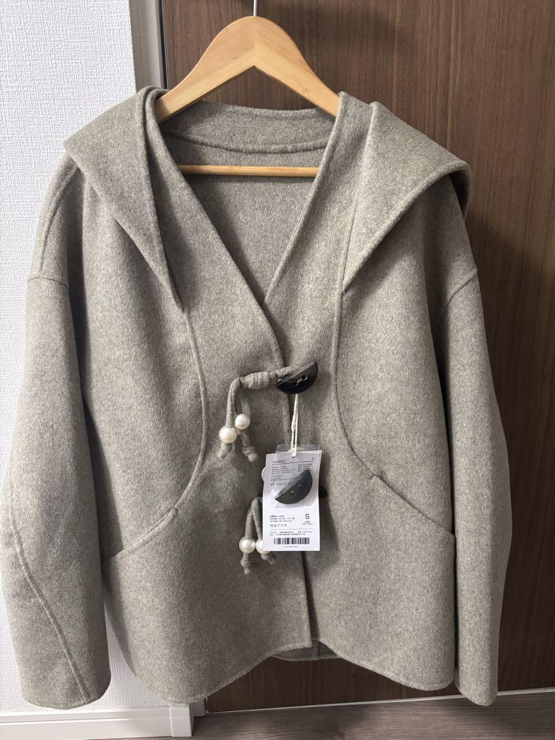 高級感 Kuose フード付きダッフルコート 新品 レディース ジャケット・アウター
