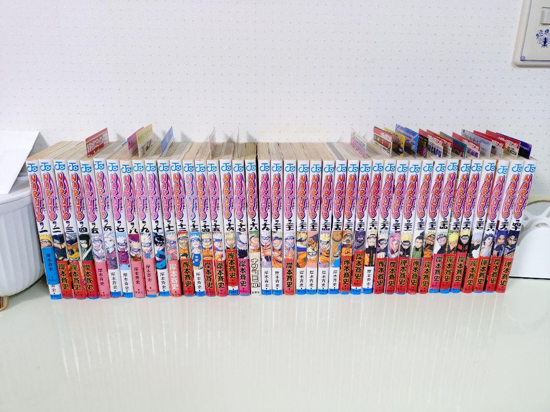 NARUTO 全巻セット　初版多数　シャンバラやコミックニュースあり