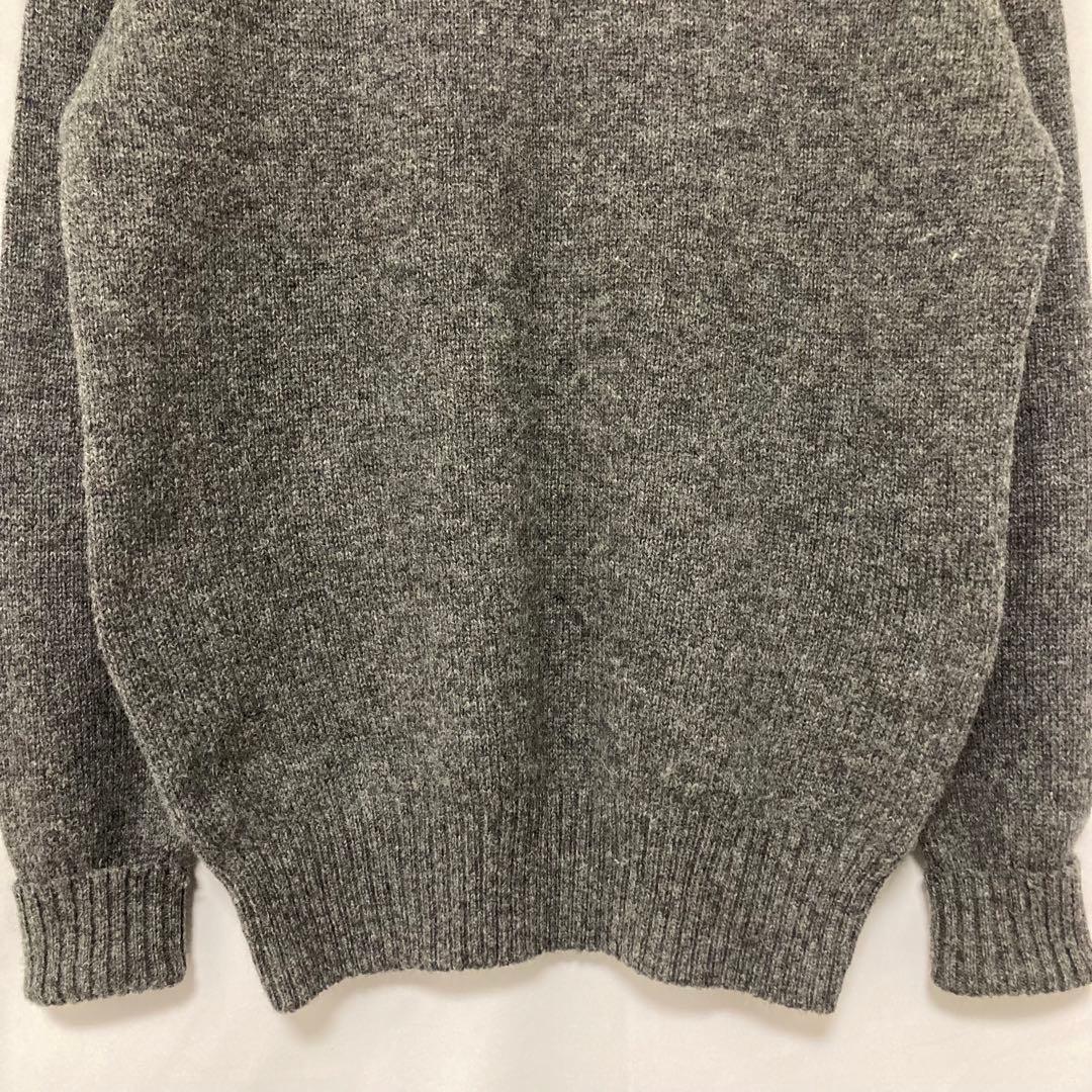 80's 90's アイルランド製　ニットセーター 希少○80〜90年代 アイルランド製 アランニット ケーブル網