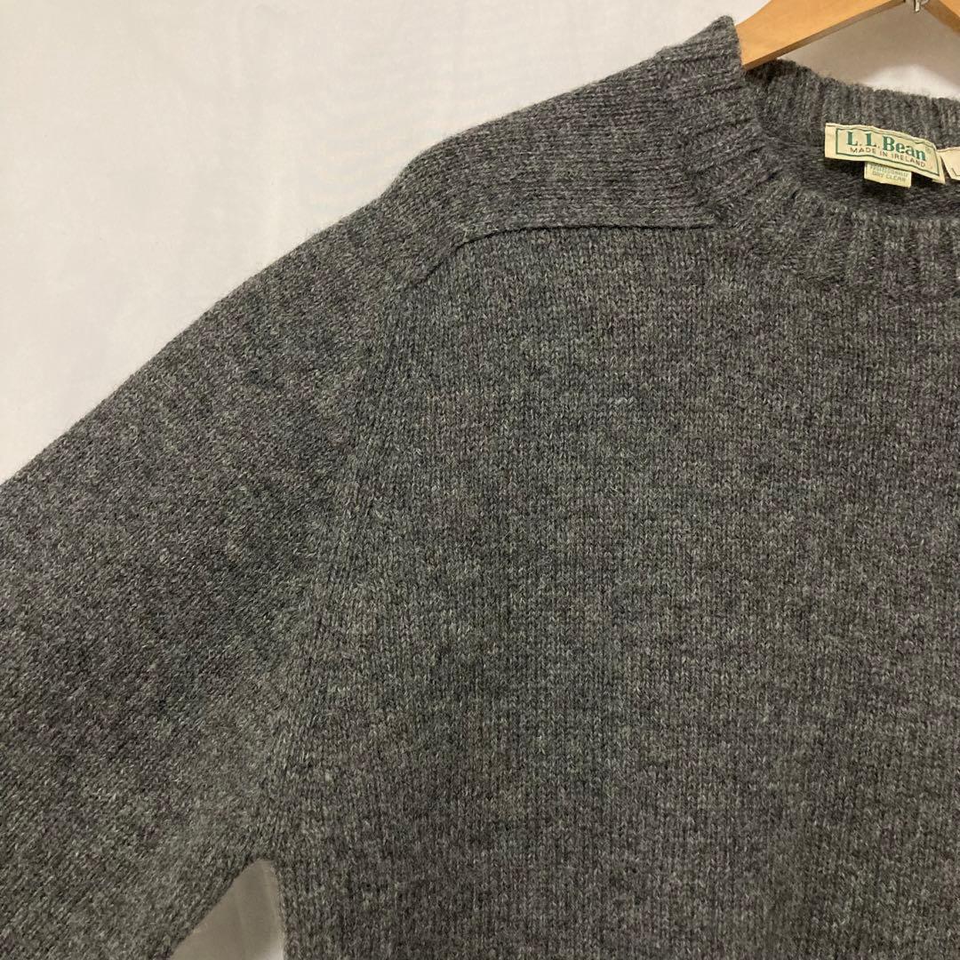 80's 90's アイルランド製　ニットセーター 希少○80〜90年代 アイルランド製 アランニット ケーブル網