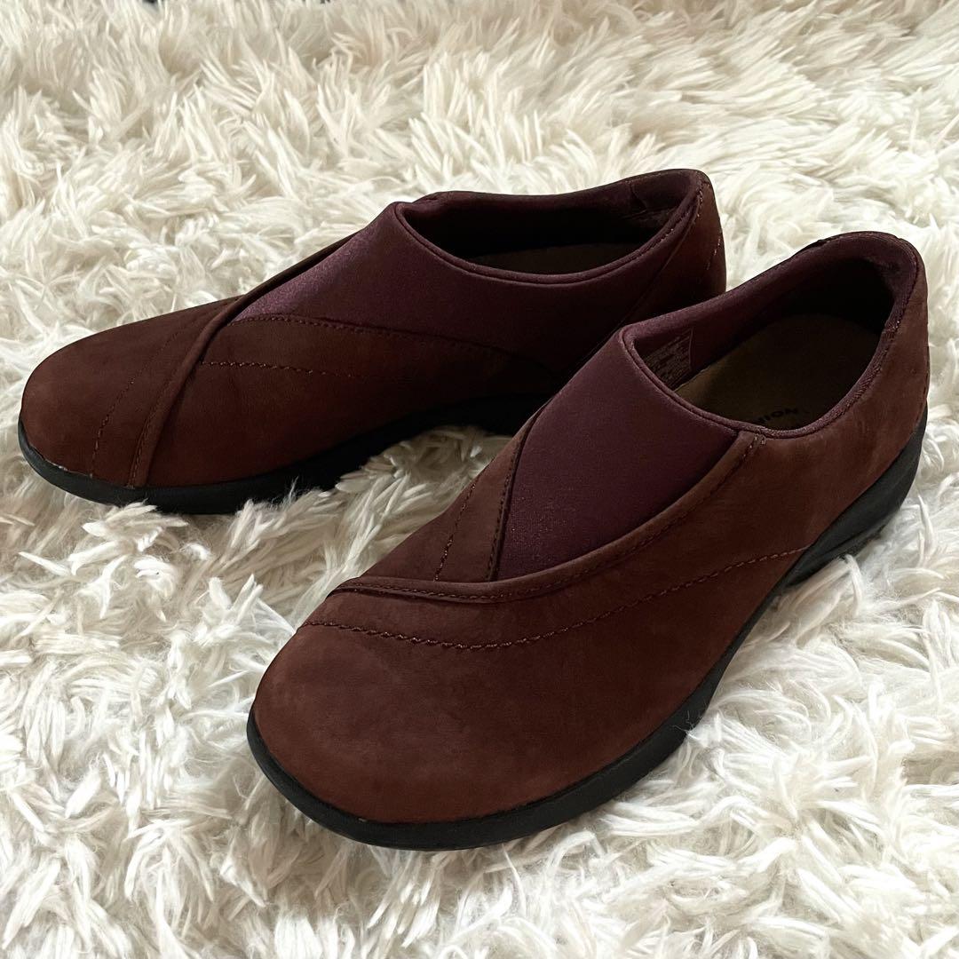 MERRELL スエード ブラウン スリッポン