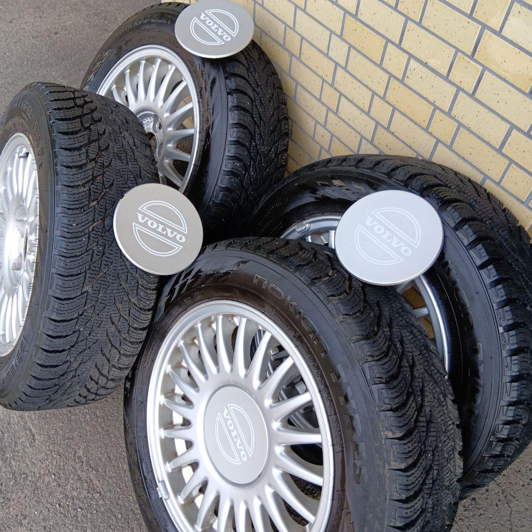 ボルボ740 純正ホイール 冬タイヤ込み ボルボ740 純正ホイール 冬タイヤ込み