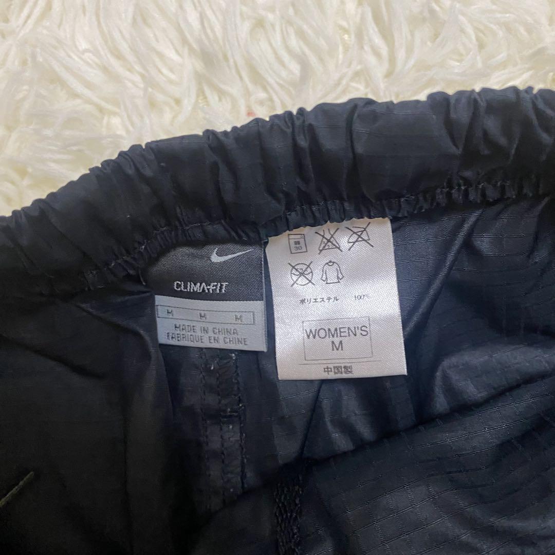 00s nike nylon wide pants y2k teck black