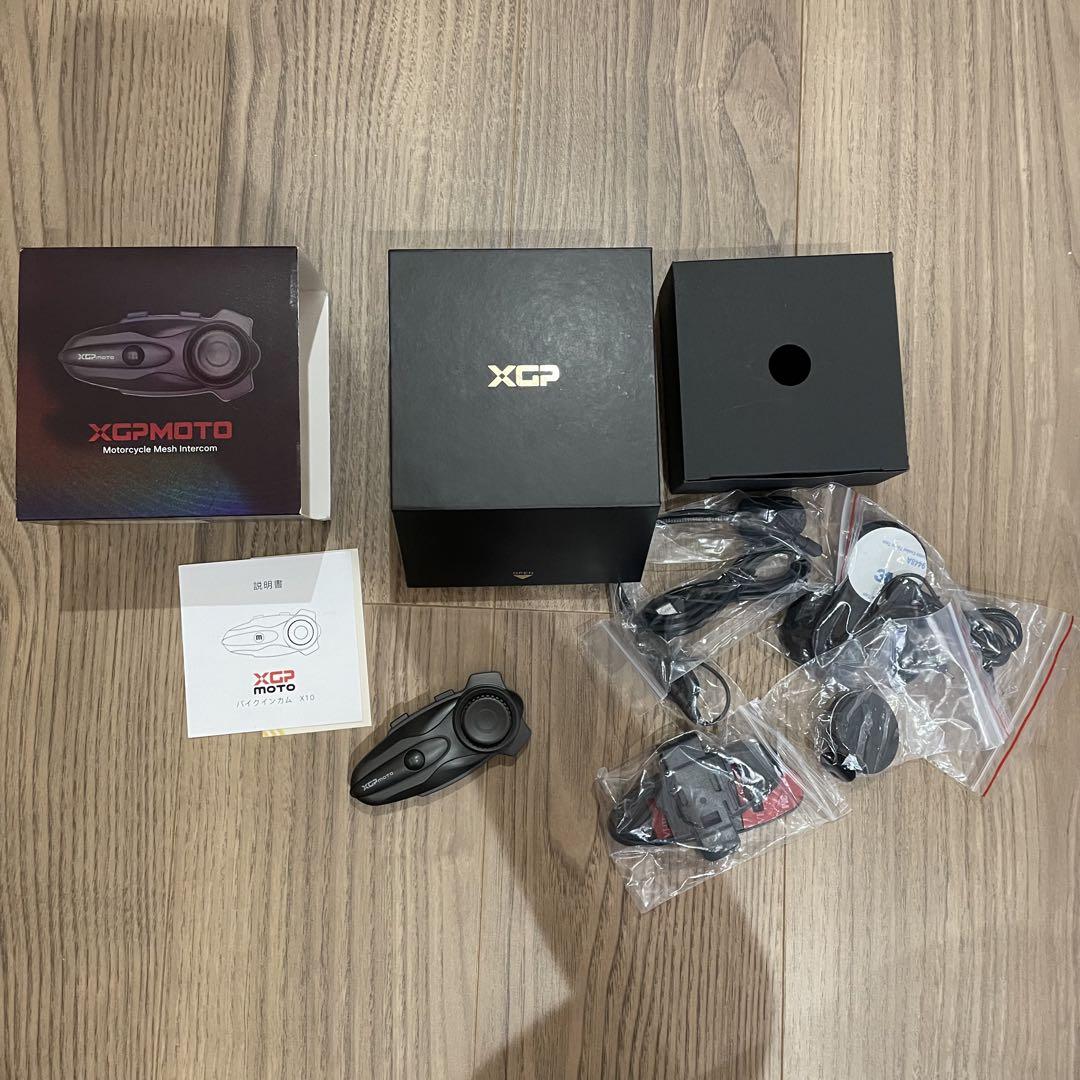 XGPMOTO X10 バイク インカム