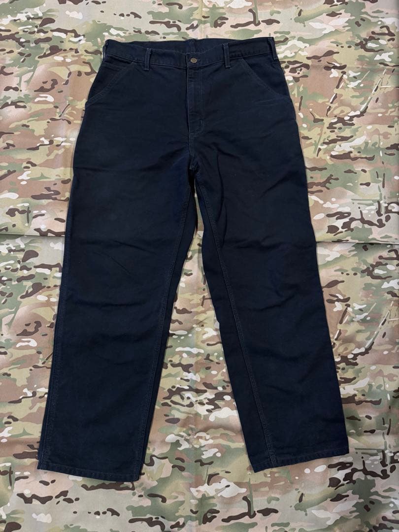 Carhartt ペインターパンツ 36 X 32 ブラック 古着