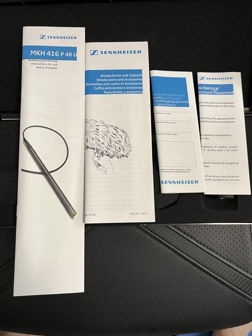ZENNHEISER MKH418P48U USED美品