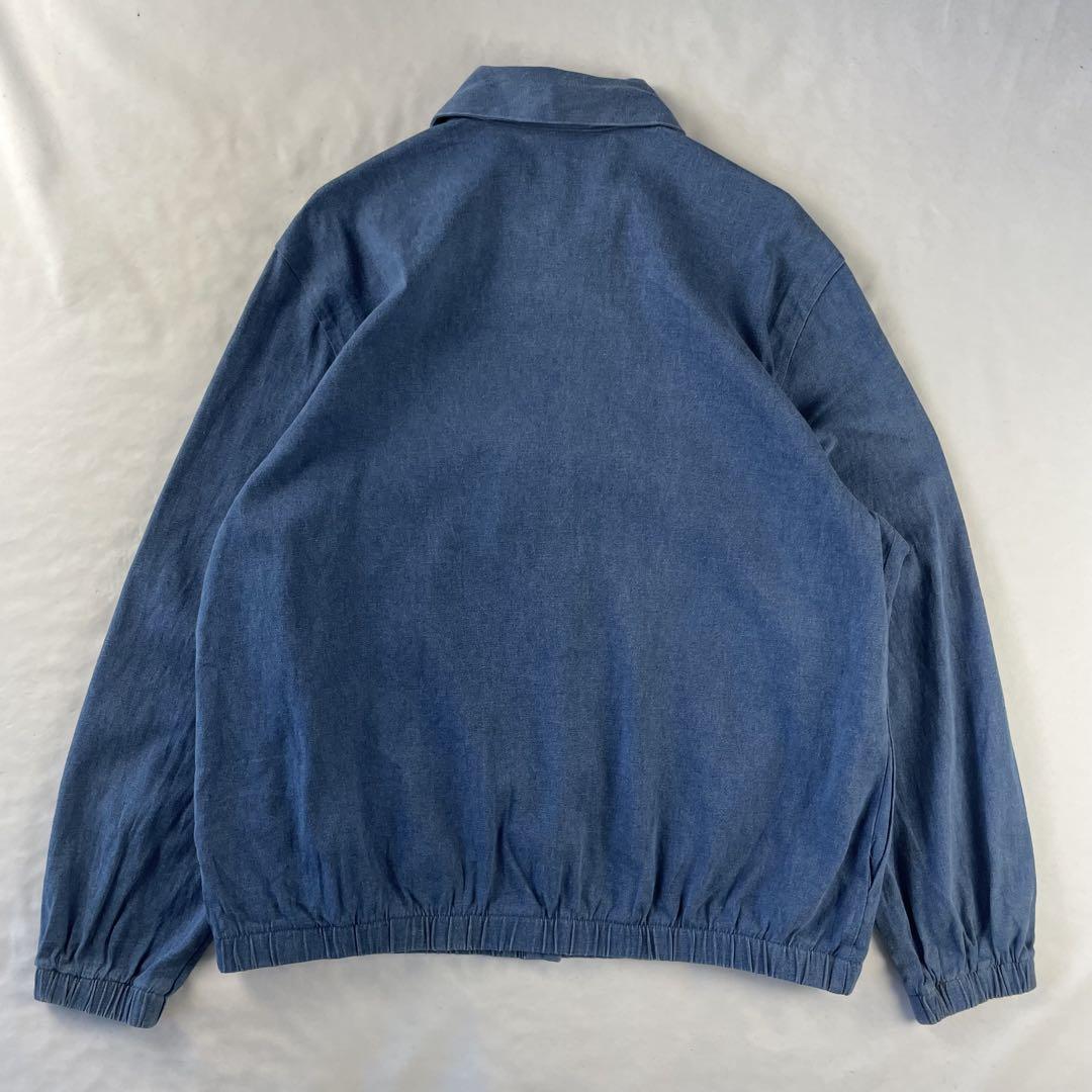ビンテージ 古着 90s 刺繍 ビーズ 花柄 ヒッピー デニム シャ