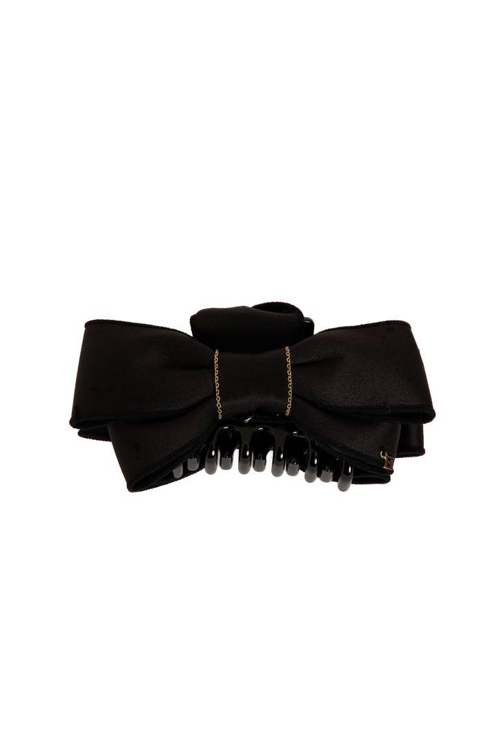 ヘアアクセサリー Herlipto Chain Ribbon Hair Clip