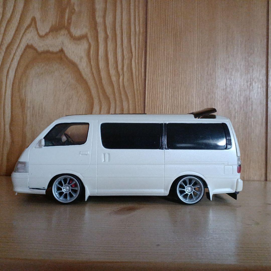 「製作依頼取り置き」ハイエース100系スーパーカスタムリミテッドプラモデル
