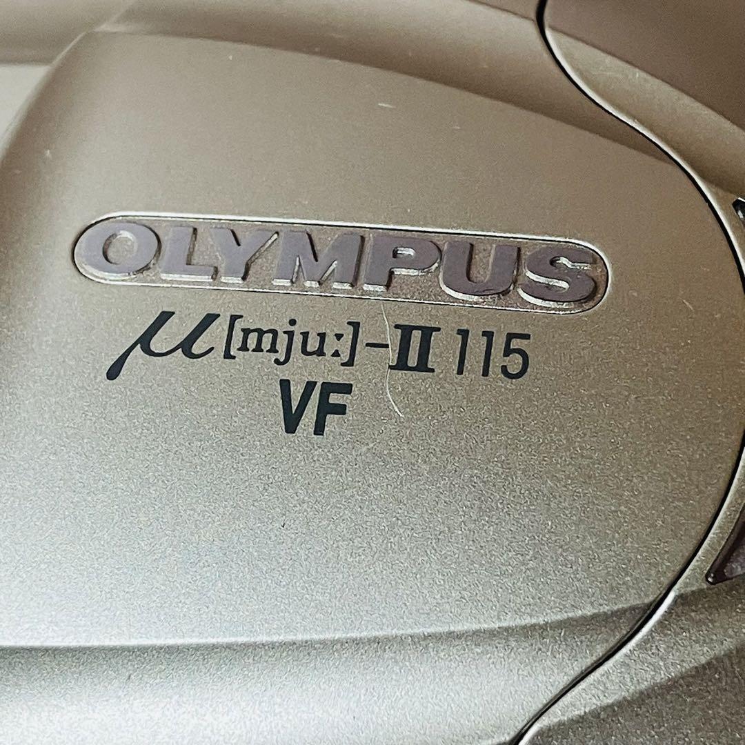 OLYMPUS  μ［mju:］-Ⅱ  115 VF  フィルムカメラ