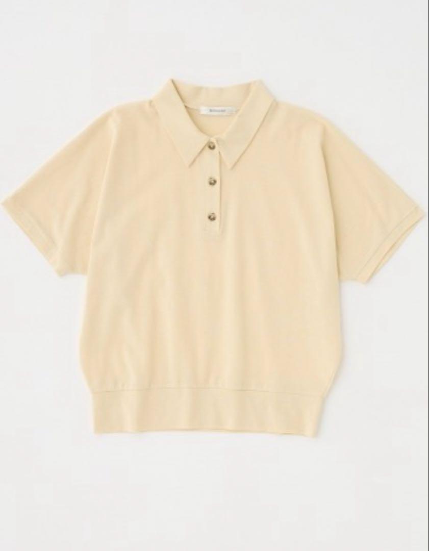 【MOUSSY】SHEER LOOSE ポロTシャツ