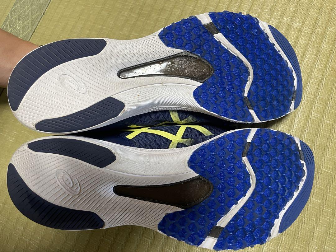 【美品】ランニングシューズ　アシックス　ターサーRP3 ワイド　メンズ　29㎝