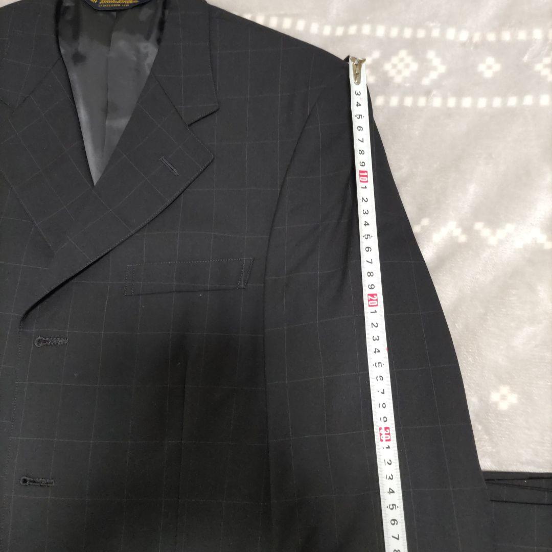 Brooks Brothers ネイビーチェック柄 スーツ