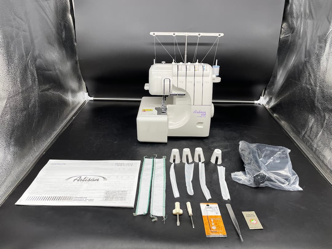 ☆保証付き☆　ベビーロック　アーチザン　A630　ロックミシン本体