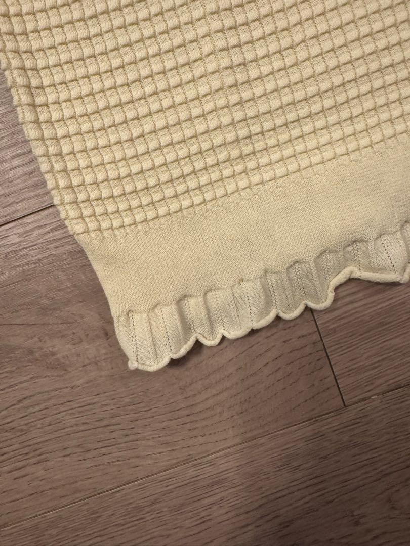 セオリー　Bristol Cotton Lace Trim PO サマーニット セオリー Bristol Cotton Lace Trim PO サマーニット - メルカリ