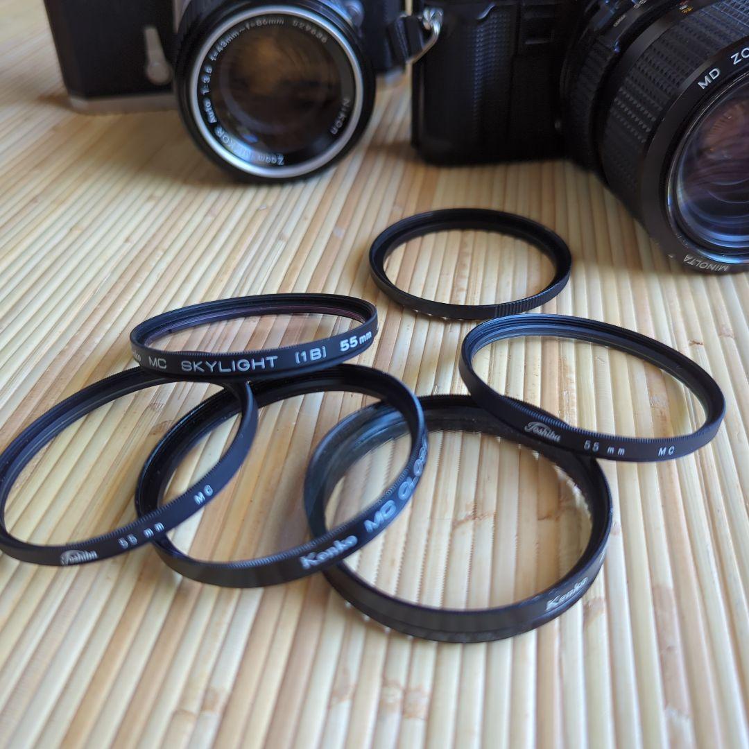 ジャンク品 Nikon【Nikomat】& MINOLTA 【X-700】 【オンライン限定