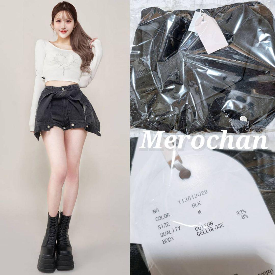 Darich ドッキングデザインデニムショートパンツ M 新品タグ付きパンツ