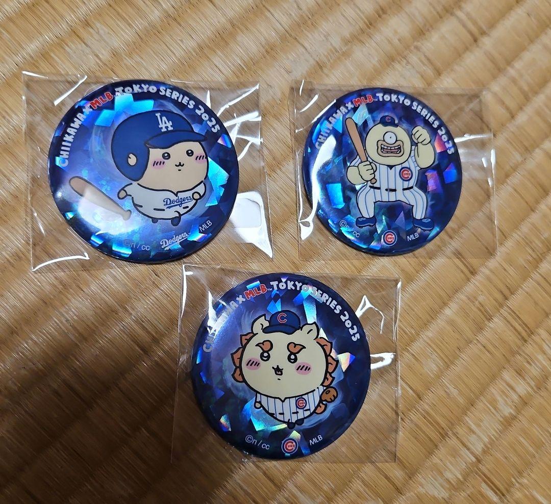 ちいかわ×MLBコラボ 缶バッジ うさぎ シーサー オデ - メルカリ