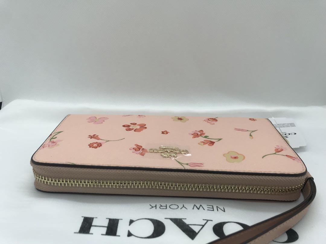 COACH 長財布 ミスティカル フローラル プリント