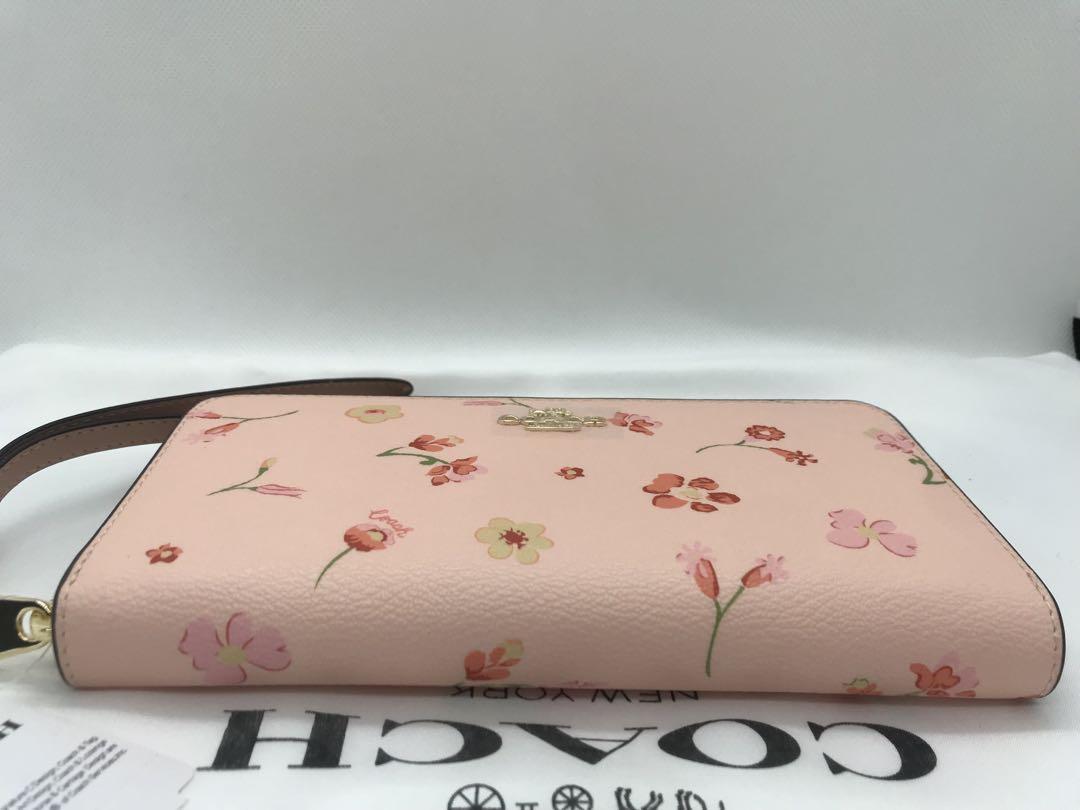 COACH 長財布 ミスティカル フローラル プリント