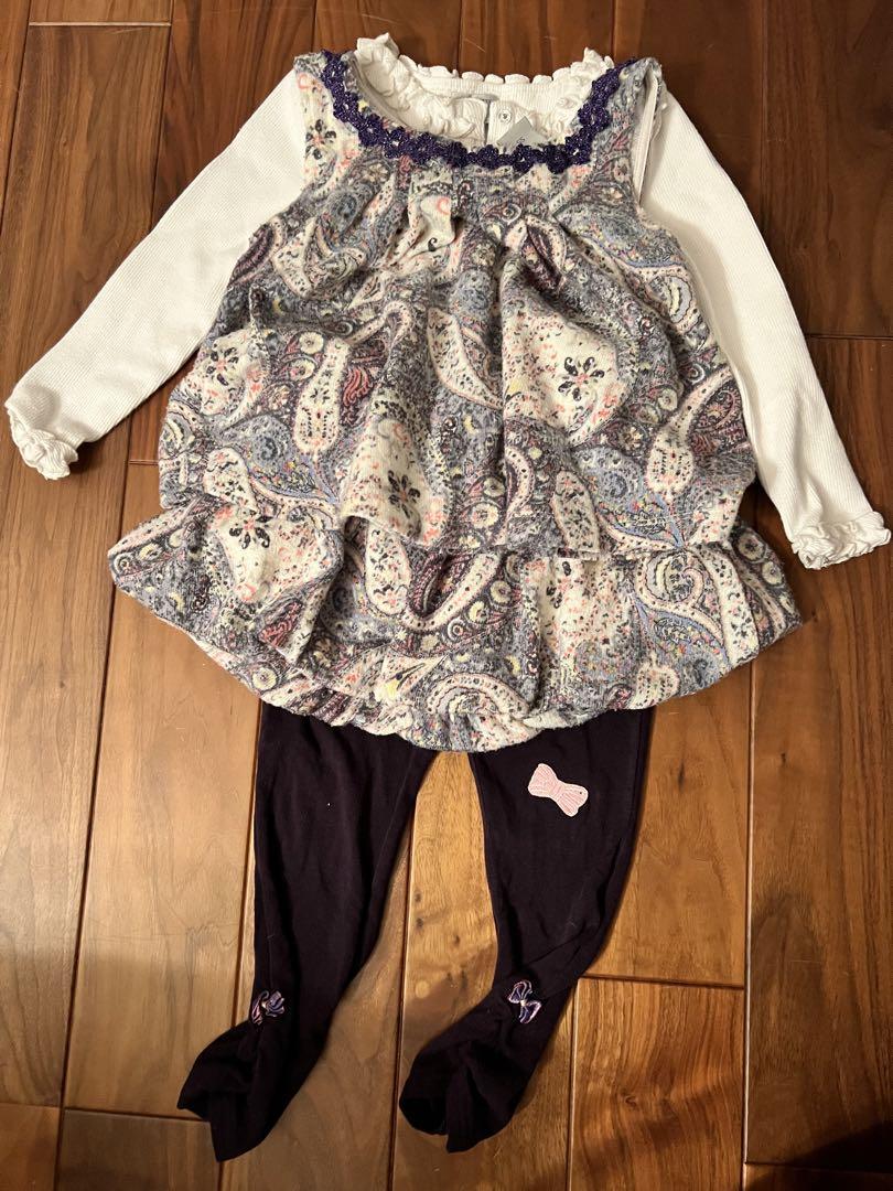 ANNA SUI mini♡花チュール♡セットアップ♡90