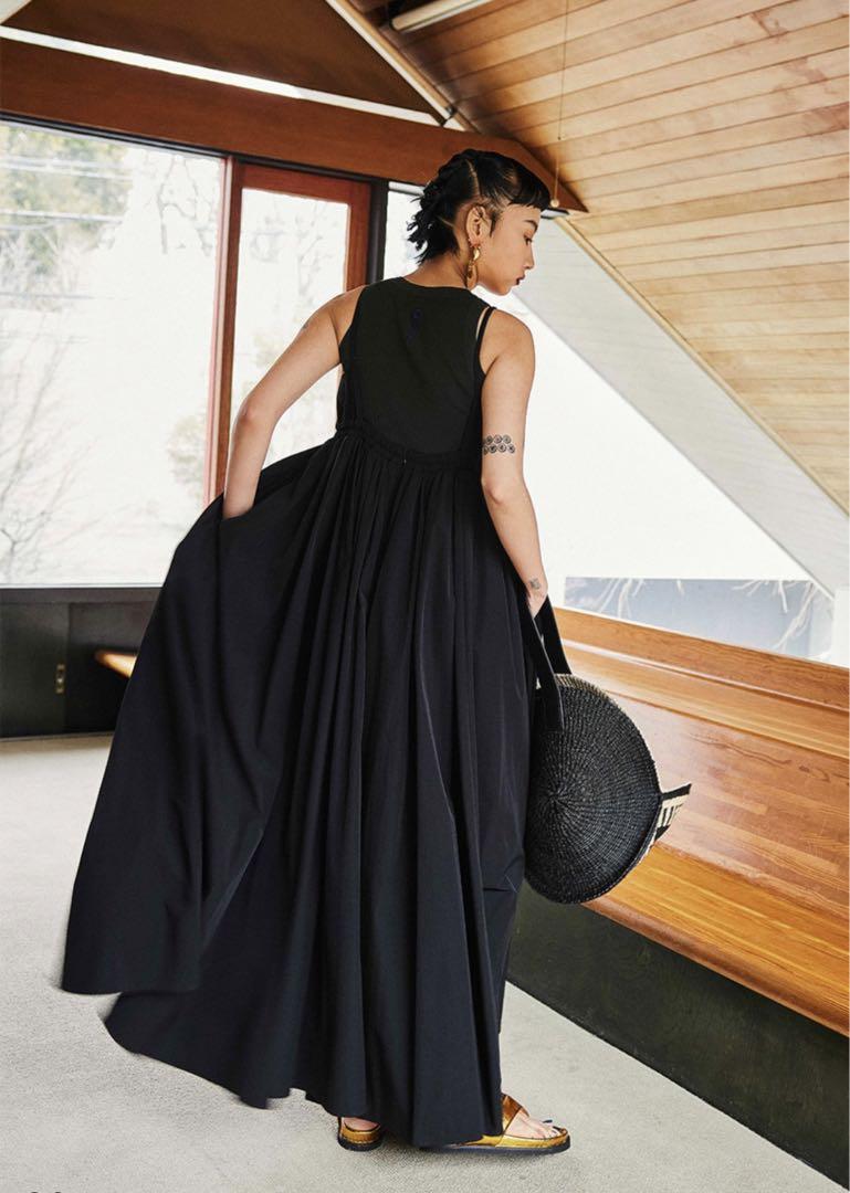 RANDOM TUCK CAMI OP 38 BLACK - メルカリ