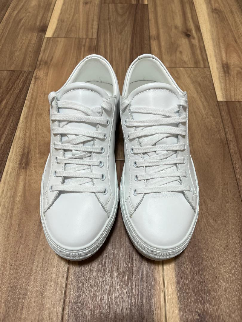 [PELLICO SUNNY]スムース レースアップスニーカー BIANCO