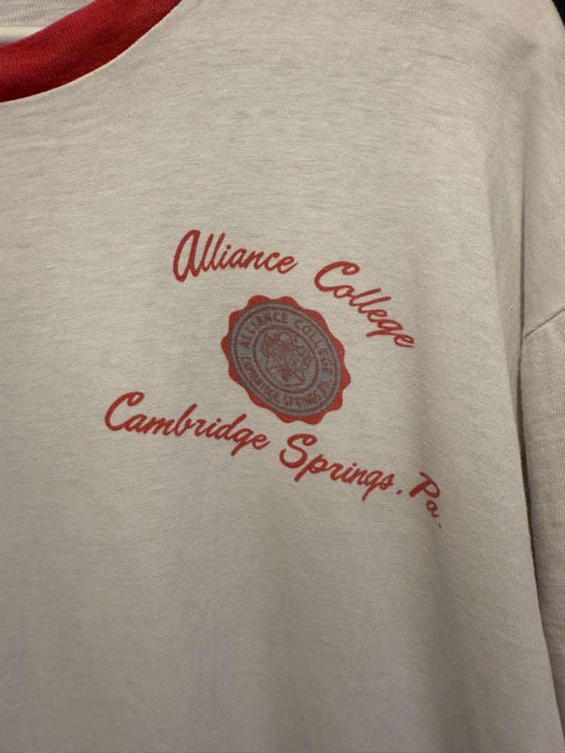 XL 希少　チャンピオン　champion College Tシャツ リンガーT